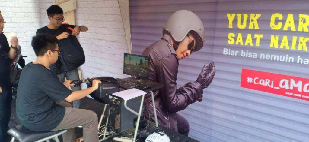 Astra Motor Samarinda Menyediakan Simulator Honda Riding Trainer