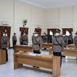 Kepolisian Resor Berau mengadakan upacara serah terima jabatan perwira di Gedung Widargo Polres Berau
