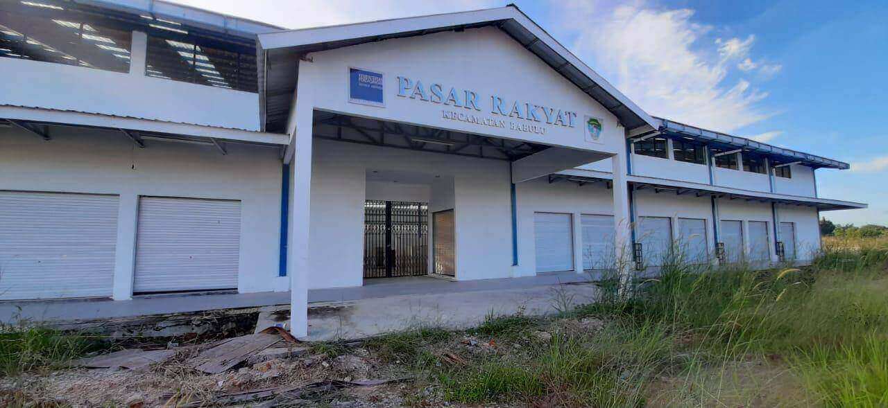 pasar rakyat Kecamatan Babulu, Kabupaten PPU
