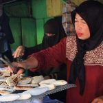 Camilan Pisang Gapit Nenek Kebun Sayur di kawan Kebun Sayur Balikpapan