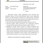 Dalam surat rekomendasi juga dijelaskan Samarinda masuki situasi epidemiologi Covid-19 gelombang kedua ledakan kasus Covid-19