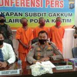 tiga pencuri tali milik kapal asing diringkus jajaran Ditpolairud Polda Kalimantan Timur