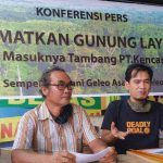 warga Desa Geleo Asa dan Geleo Baru Kecamatan Barong Tongkok Kabupaten Kutai Barat tolak tambang batu bara