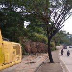 Longsor kembali terjadi di ruas jalan poros Patimura, Mangkupalas, Samarinda Seberang