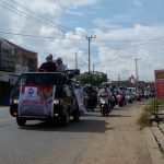 Aliansi anti komunis indonesia menggelar aksi unjuk rasa menolak RUU HIP