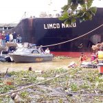 taksi online terjun ke Sungai Mahakam