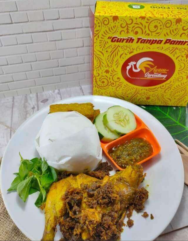 Ayam Serondeng - umkm sektor kuliner