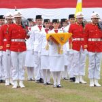 berita kaltim hari ini : Detik-Detik Proklamasi ke-75 Serba ‘Minimalis’, Bendera Hanya Dikibarkan 3 Orang paskibra