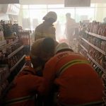 Indomaret Nyaris Terbakar, Asap Mengepul dari Gudang - headlinekaltim.co