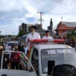 Ketua-Sekretaris PAN Kukar Tak Datang, AYL-Suko Hanya Orasi di Depan KPU - headlinekaltim.co