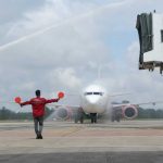 Lion Air Mendarat Perdana di Berau, Pesawat Gunakan Filter HEPA Cegah COVID-19 - headlinekaltim.co