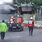 Sasar Perumahan Warga, Gugus Tugas Lakukan Penyemprotan Disinfektan - headlinekaltim.co