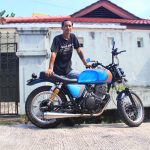 Pemuda Ini Bangun Bengkel Custom Moge dari Garasi Rumah 