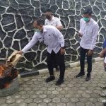 BNNP Kaltim Bakar Ganja 1 Kilogram - headlinekaltim.co
