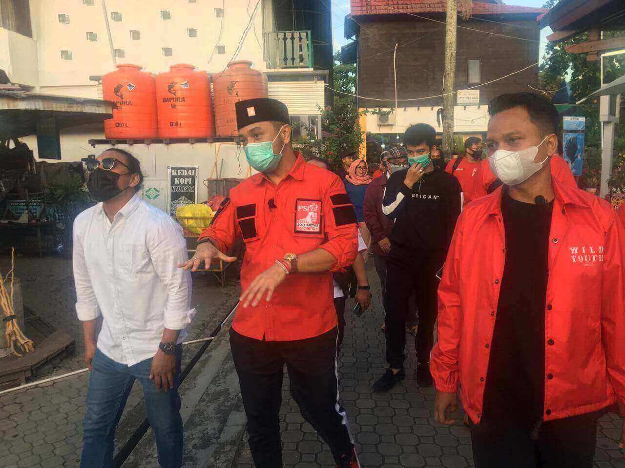 Giring Ganesha Kunjungi Kawasan Citra Niaga - headlinekaltim.co