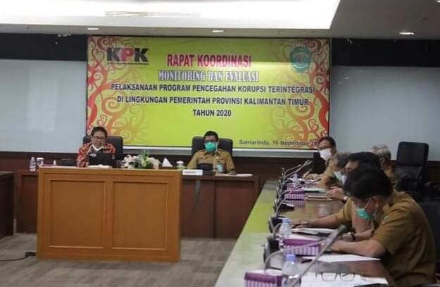 Sekdaprov Pimpin Rakor Pencegahan Korupsi