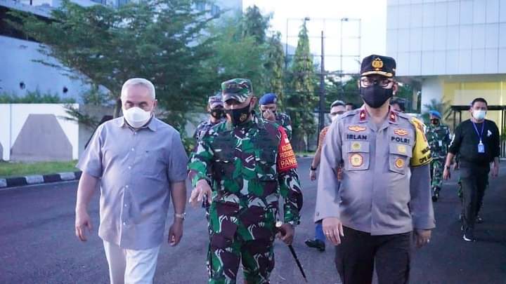 Gubernur Sambut Ketua Satgas COVID-19 Letjen TNI Doni Monardo