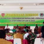 Korem 091/ASN menggelar silaturahmi sekaligus dialog dan diskusi perkembangan radikalisme