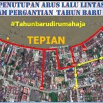 Penutupan arus lalu lintas Tanjung Redeb