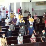Misa Natal di Gereja Santa Theresia Khidmat dengan Protokol Kesehatan