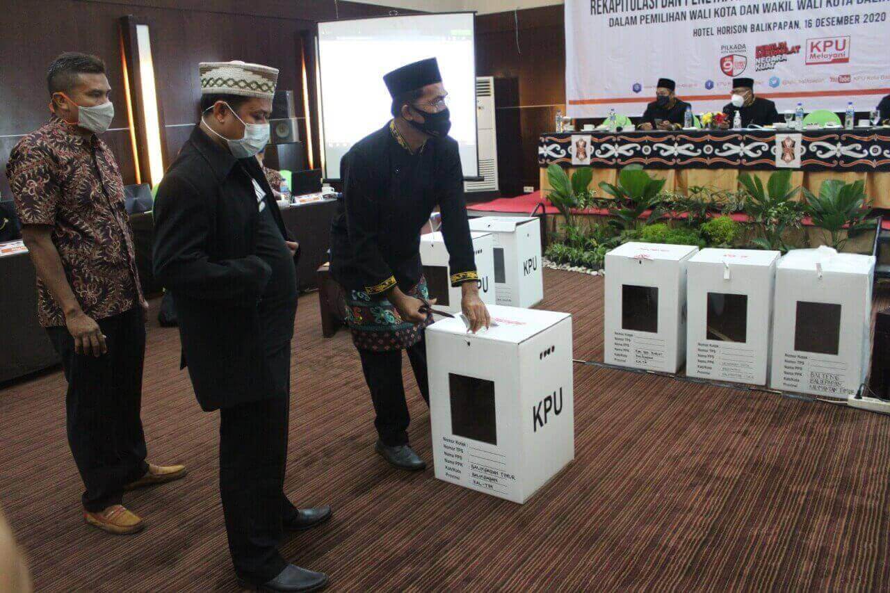 Golput Capai 182.529, Paslon Tunggal Balikpapan Raup 160.929 Suara