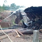Pabrik Batu Bata di Palaran Terbakar