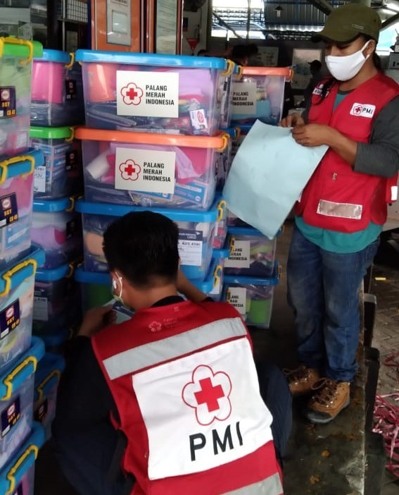 Bencana di Sulbar, PMI Kirim Bantuan Logistik dan Relawan