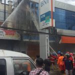 Kantor BNI Sengkotek Terbakar