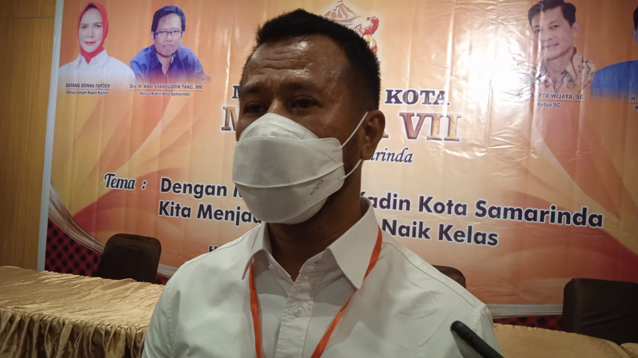 Muhammad Ridwan Nakhoda Baru Kadin Samarinda