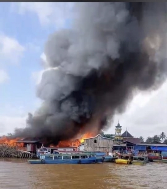 Api Amuk 3 RT di Samarinda Seberang