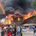 berita kukar hari ini : Kebakaran Besar di Sebulu Ulu, Diduga Api dari Pertamini