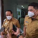 Hari Pertama Ngantor, Andi Harun - Rusmadi Wongso Bahas Penanggulangan COVID-19