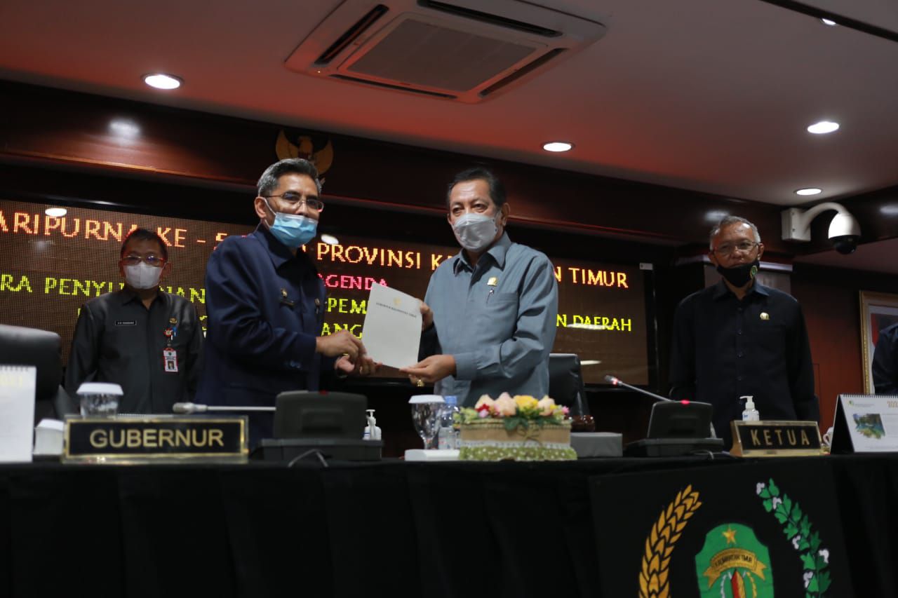 9 Fraksi DPRD Kaltim Setujui 2 Raperda Pemprov Kaltim