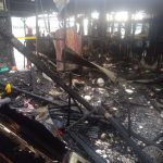 Dua Rumah di Samarinda Seberang Jadi Arang