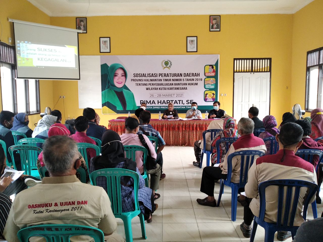 Rima Sosialisasikan Perda Soal Bantuan Hukum, Ditanyakan Kasus Maling Ayam