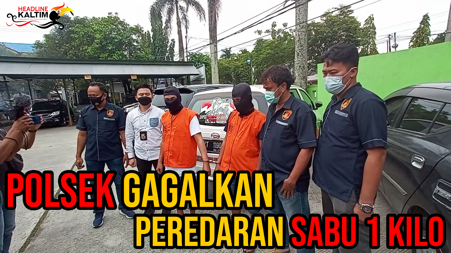 Polsek Samarinda Ulu Gagalkan Peredaran Sabu 1 Kilo ke Tanjung Kalsel