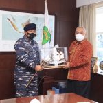Jalin Silaturahmi, Danlanal Kunjungi Gubernur dan Sejumlah Pejabat