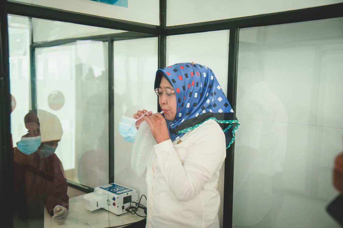 Bandara SAMS Sepinggan Sediakan Layanan Tes Kesehatan GeNoSe C19