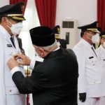 Isran Noor Lantik Kepala Daerah Kubar dan Bontang