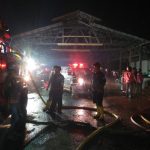 Gudang PT OTP di Loa Buah Terbakar
