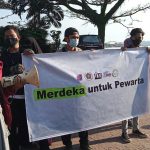 Peringati Hari Kebebasan Pers Internasional, Jurnalis di Kaltim Berorasi dan Tebar Takjil