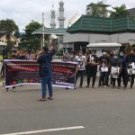 Soroti KPK dan Cita-Cita Reformasi, GMSKT Gelar Orasi dan Tabur Bunga