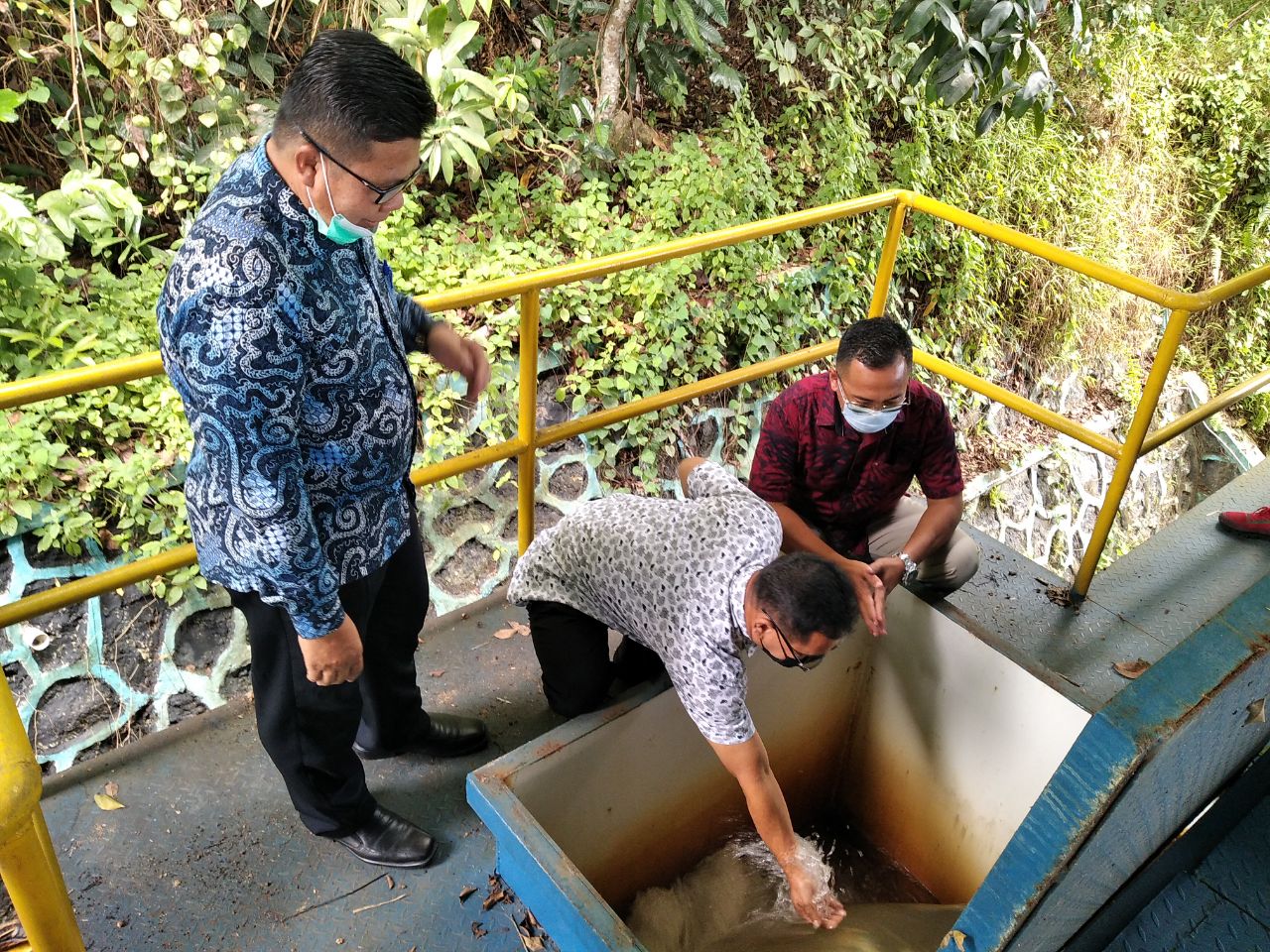 Air Mahakam Bangar, Perumda Tirta Mahakam Kurangi Produksi