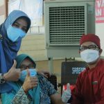 Bupati Berau Pantau Vaksinasi Massal