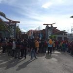 Dukung KPK, Puluhan Mahasiswa Demo DPRD Kaltim