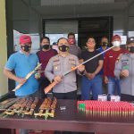 Pria Ini Bawa Senjata Api Rakitan dan Ratusan Peluru untuk Dijual