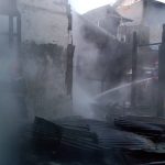 Satu Rumah Warga di Jl M Said Terbakar