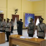 Sertijab Kapolsek, 11 Personel Polres Berau Diganjar Penghargaan