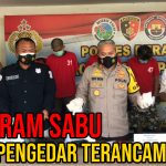 871 Gram Sabu Empat Pengedar Terancam Mati