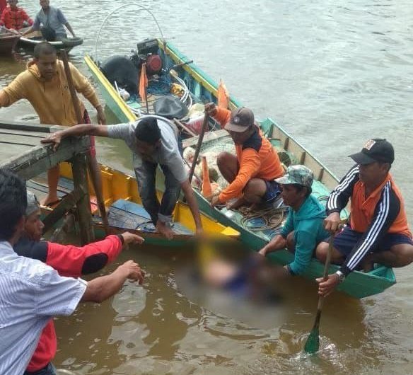 Jasad Rasidi Ditemukan Tersangkut Jangkar Perahu Warga